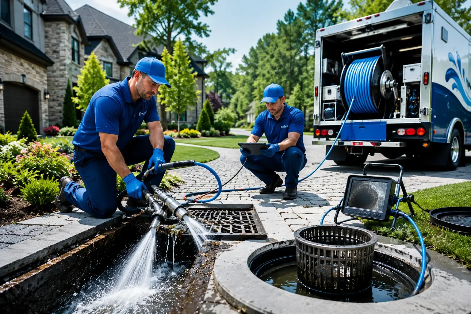 Local outdoor drain cleaning professionals in Kenyon, RI